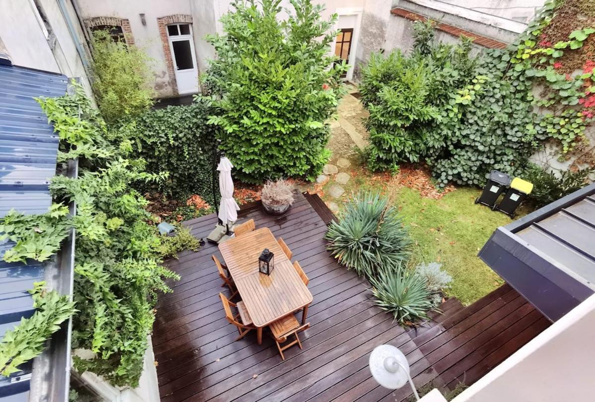 Maison De Ville Avec Terrasse Et Jardin Reims Exterior photo