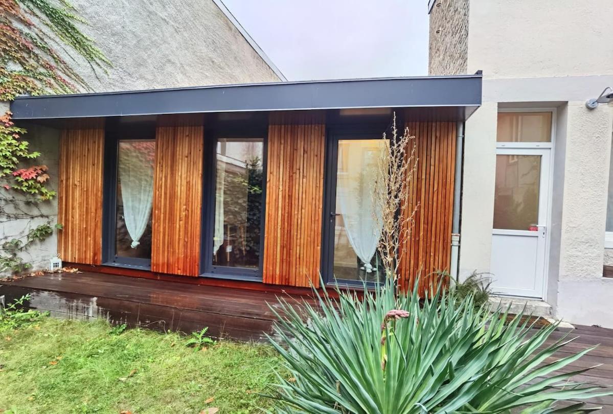 Maison De Ville Avec Terrasse Et Jardin Reims Exterior photo
